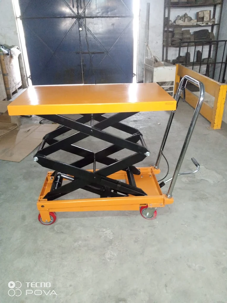 Hydraulic Lifting Table with Wheels (SB-22)